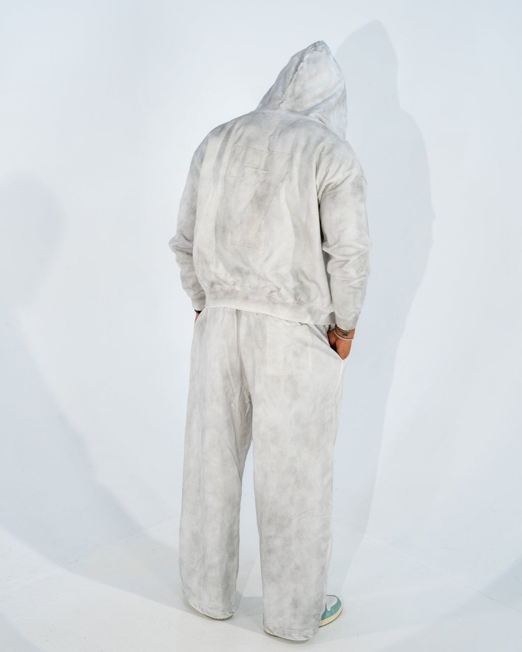 SAIN001 HEAVYWEIGHT SWEATPANTS (STONE)