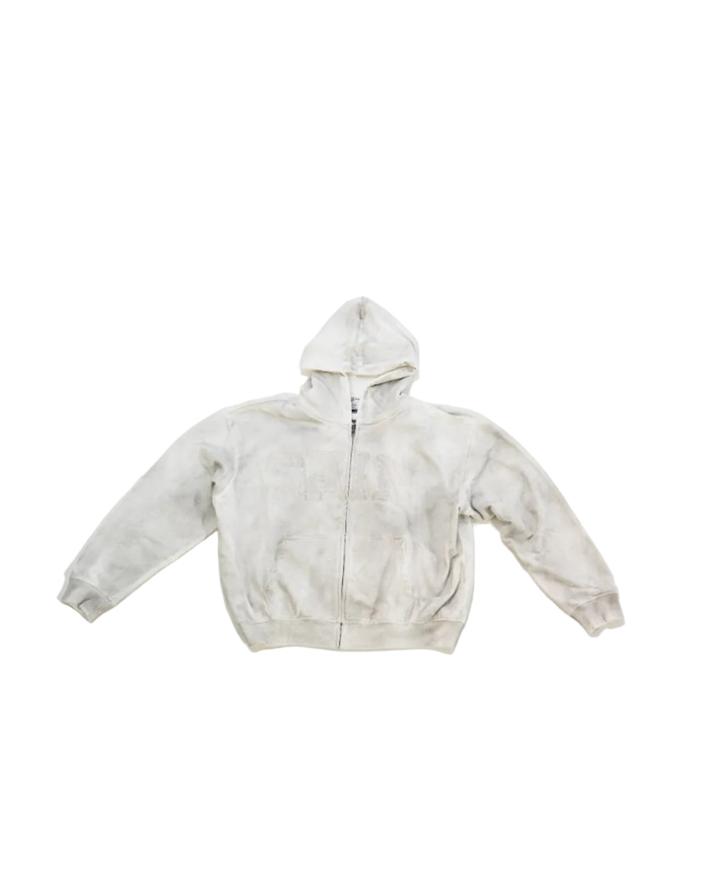 SAIN001 HEAVYWEIGHT ZIPUP (STONE)